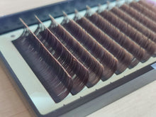 Load image into Gallery viewer, 0.10/0.15 Dark Brown Classic Extensions-Single Trays