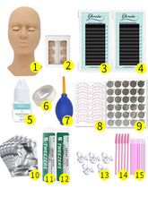 Load image into Gallery viewer, Eyelash Extension Training Set
